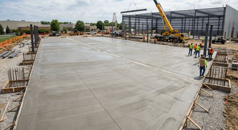 Commercial Slab Installation in Clarksville, TN